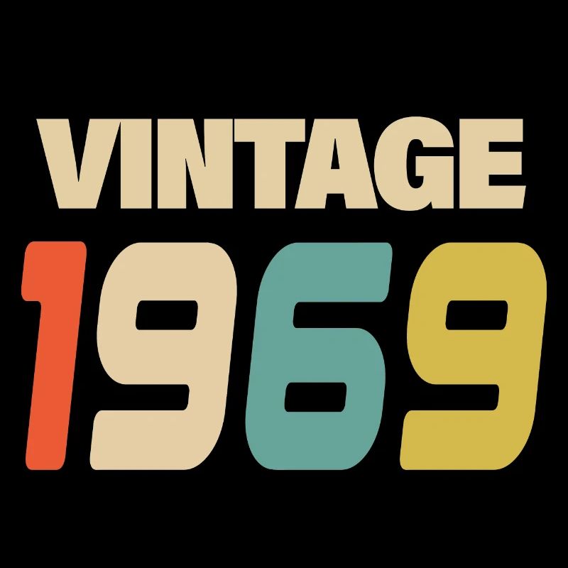 1969 Vintage Retro Classique 1969