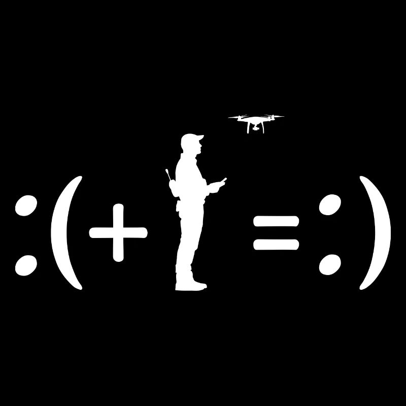 Flying drones makes me happy, happiness formula
