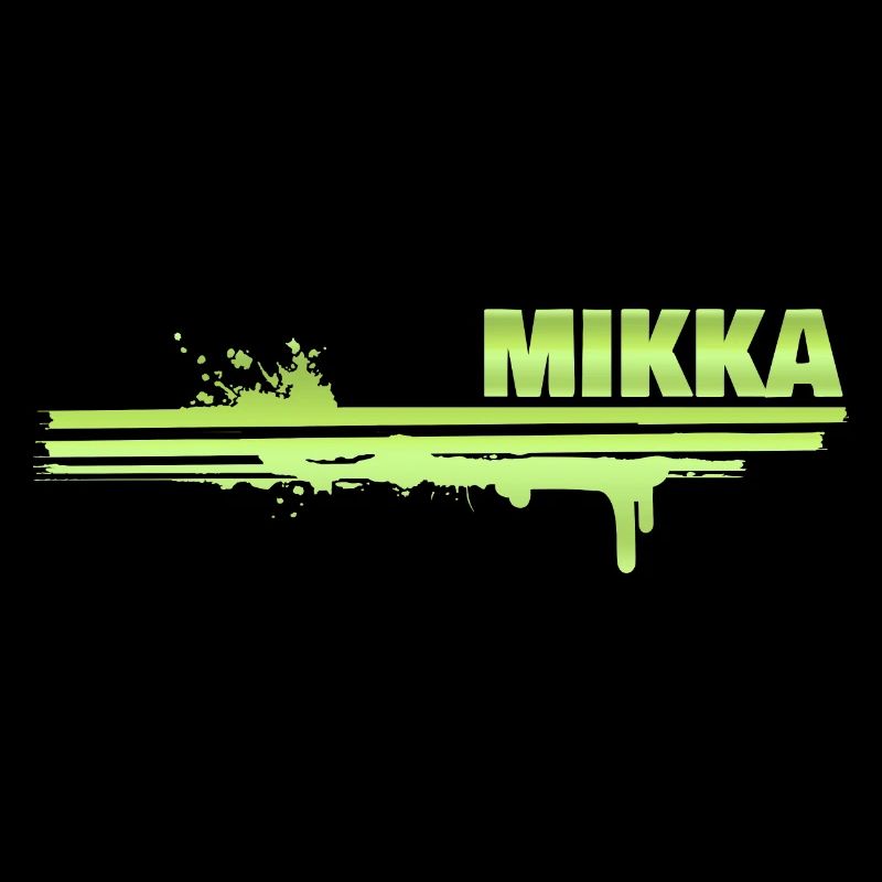 Mikka als Farbklecks