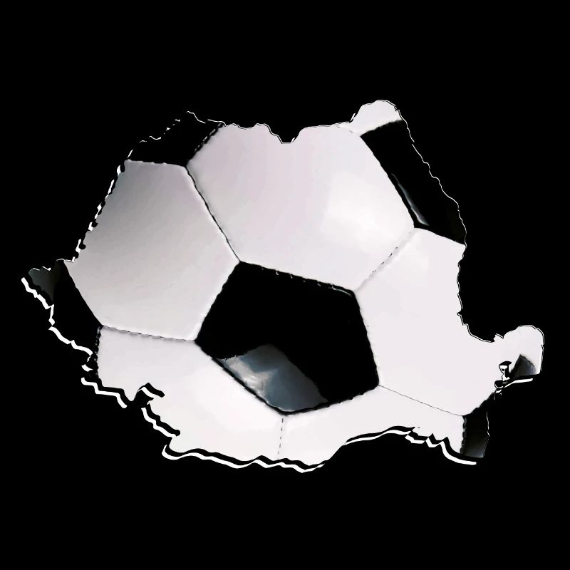 Romania map frames real football