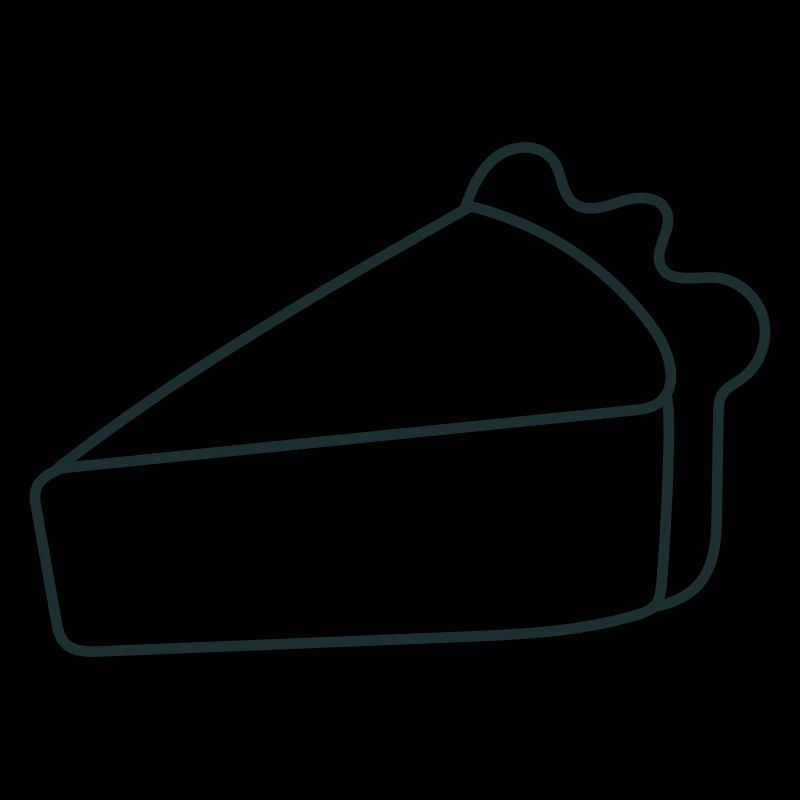 Ein einziges Stück Kuchen