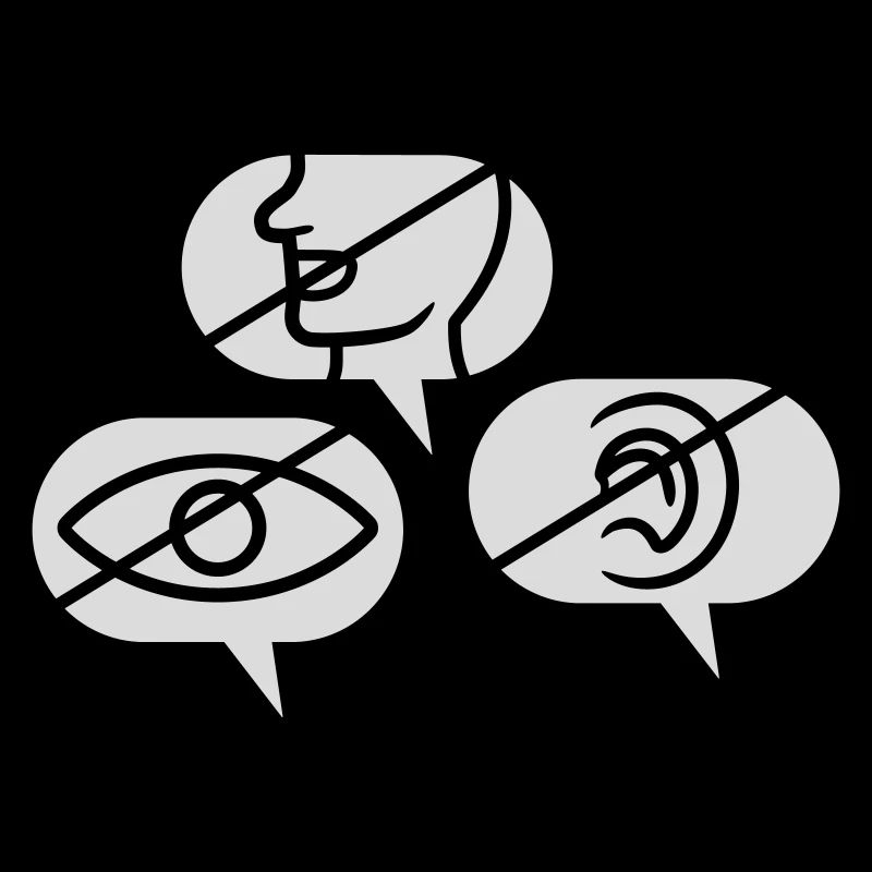 No seeing Hearing speak