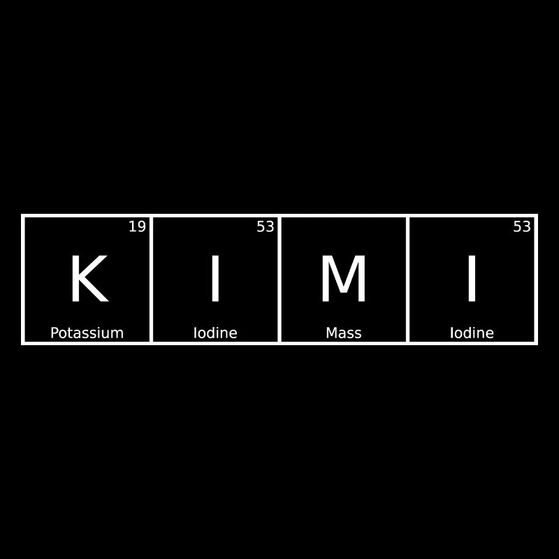 Kimi Nom Prénom Chimie Tableau Périodique Éléments