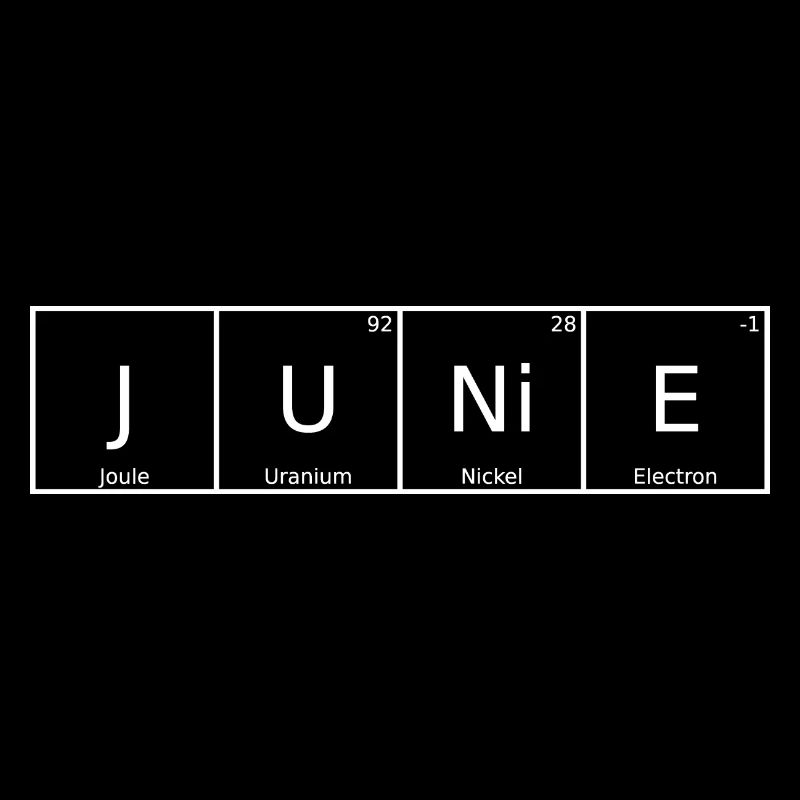 Junie Name First Name Chemistry Periodic Table Elements