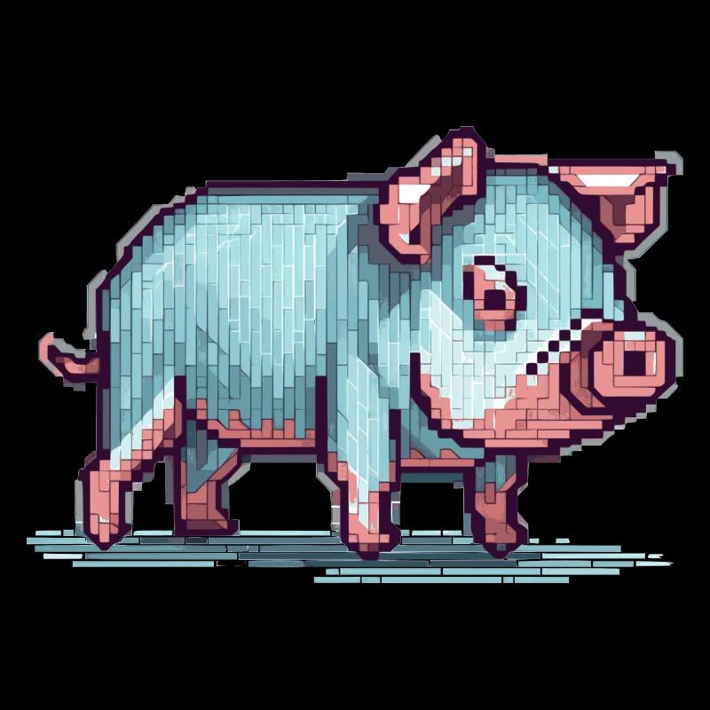 A great house bill in 8 bit pixel look