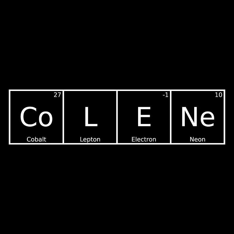 Colene Name Vorname Chemie Periodensystem Elemente