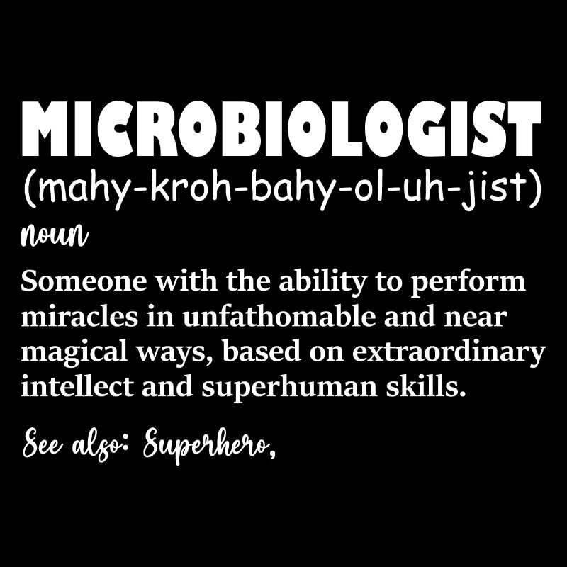 Définition drôle de microbiologiste