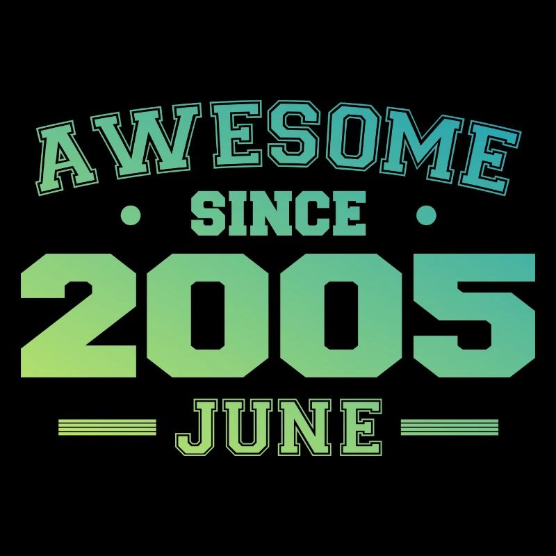 Juni 2005 Geburtstagsjahr 2005 Juni Geschenk 2005