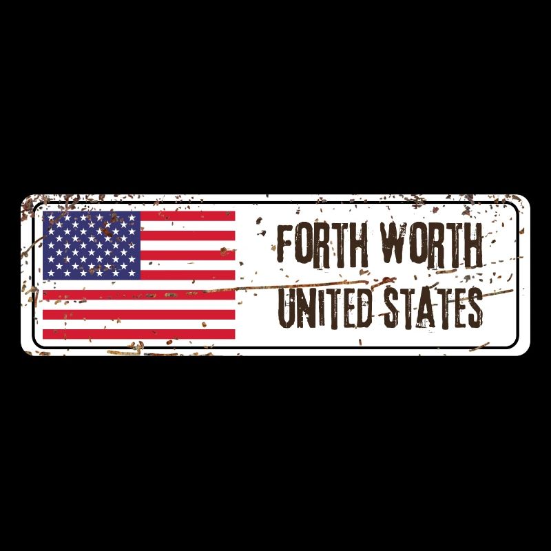 Forth Worth Drapeau des États-Unis