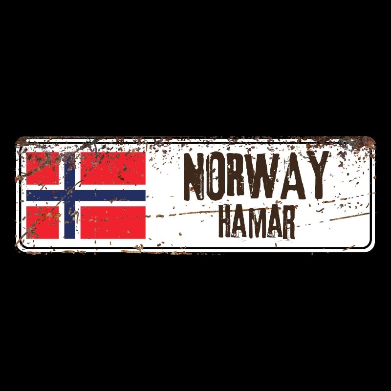 Hamar Drapeau de la Norvège