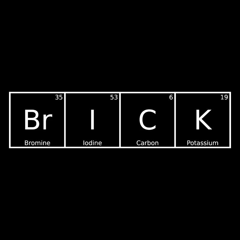 Brick Name Vorname Chemie Periodensystem Elemente