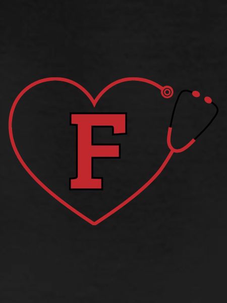 Letter f stethoscope