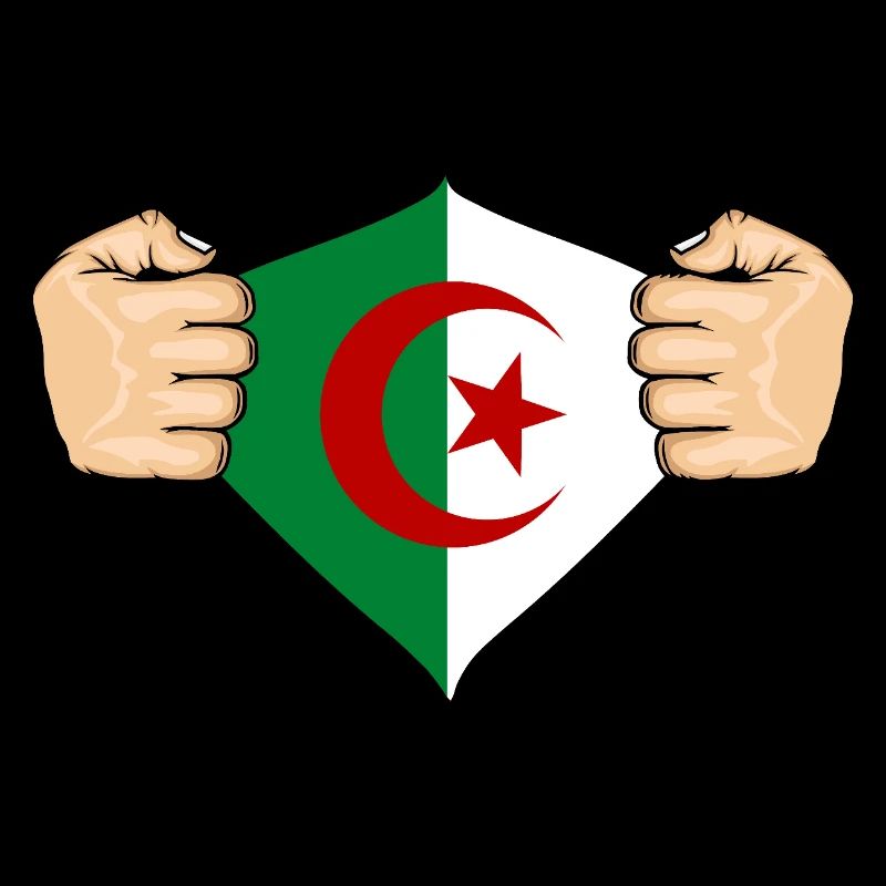 Conception du drapeau de l’Algérie