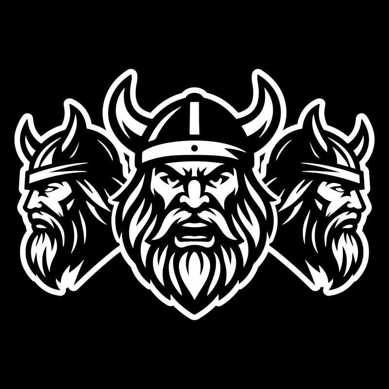 Équipe de guerriers vikings