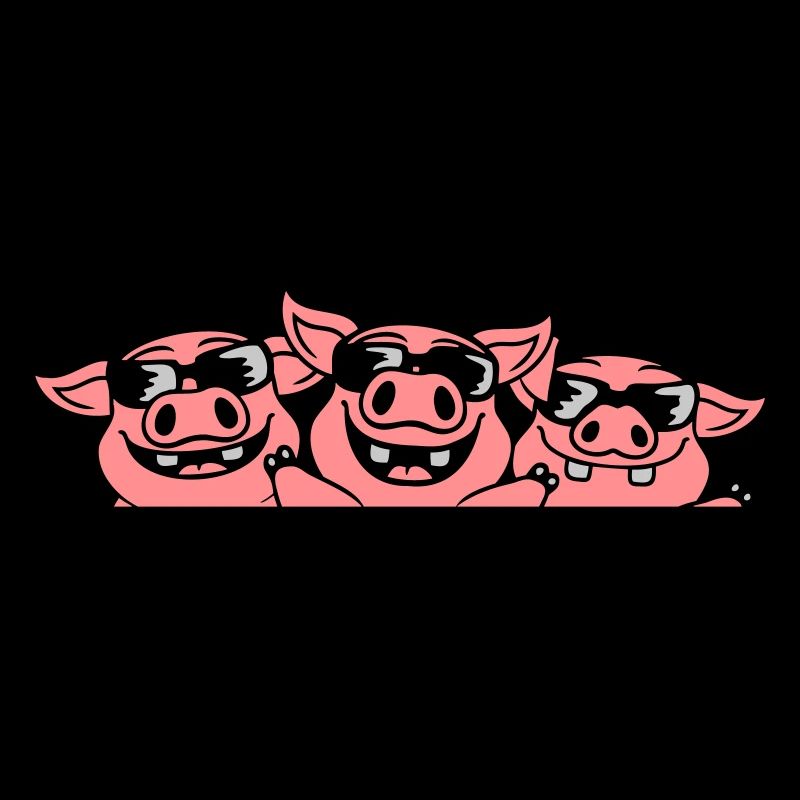Crew Sunglasses Cool Pigs