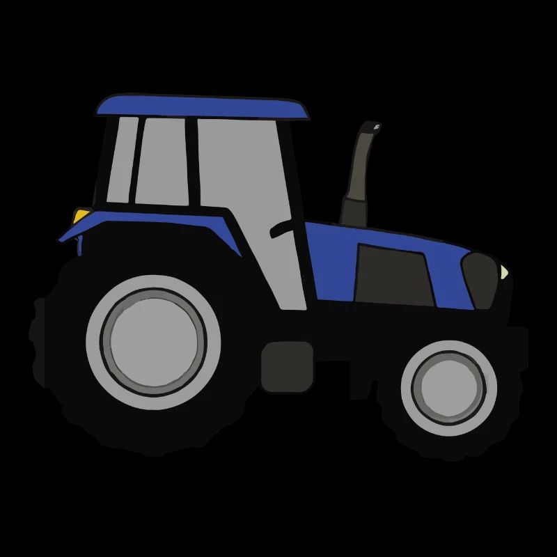 Traktor Illustration Geschenkidee
