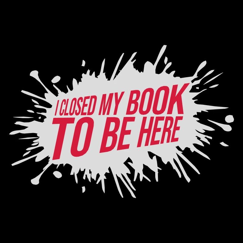 I closed my book