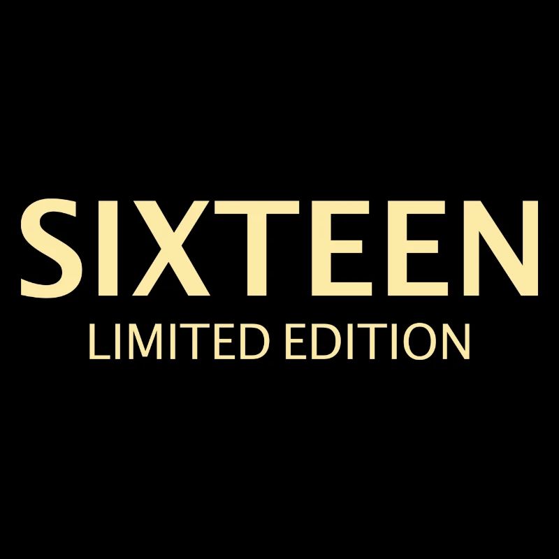 16e anniversaire seize cadeau