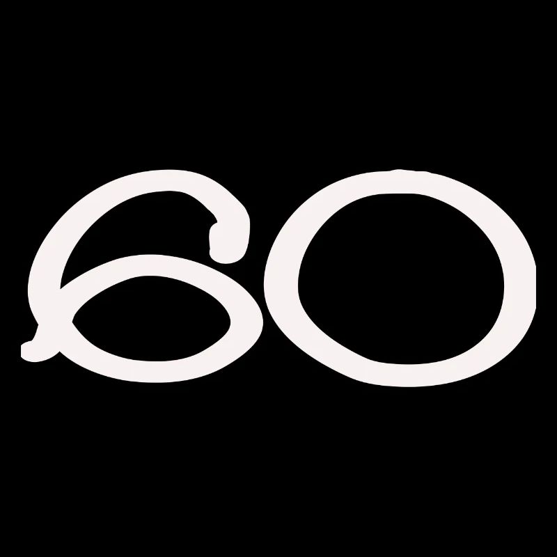60. 60 ANS. 60e ANNIVERSAIRE. ANNIVERSAIRE 60 ANS.
