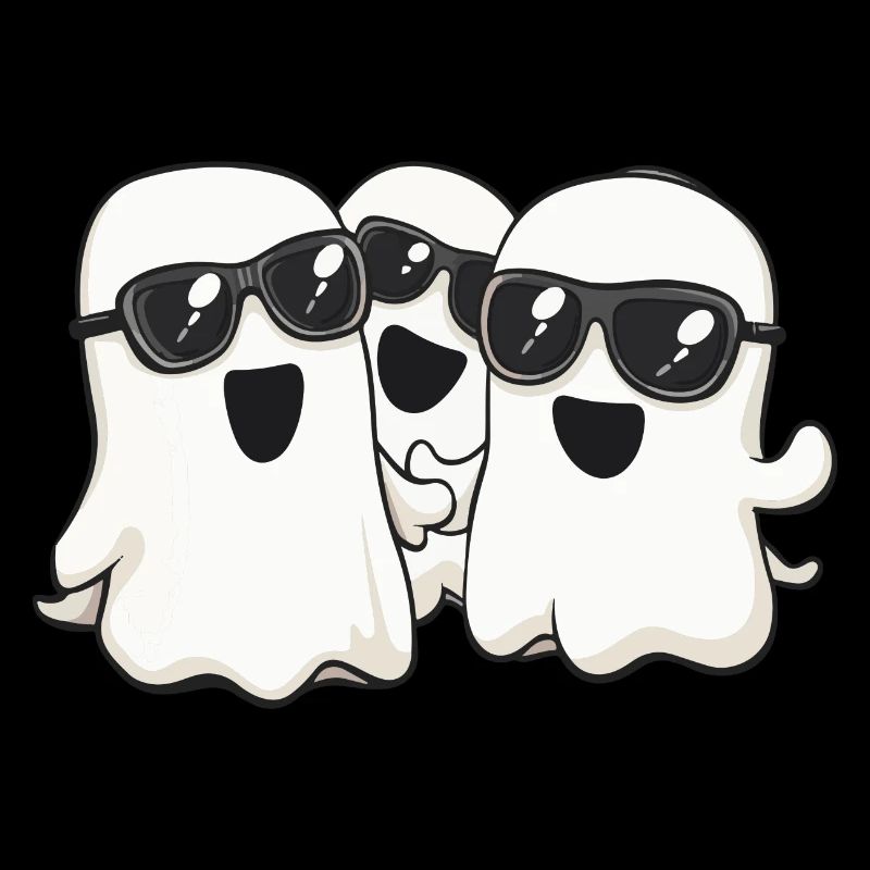 Ghost Halloween Sunglasses