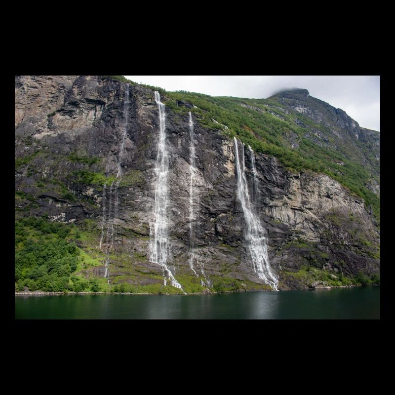 Cascade des Sept Sœurs Norvège Geiranger