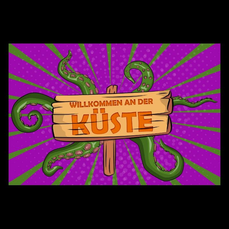 Willkommen an der Küste Spooky Halloween Comic