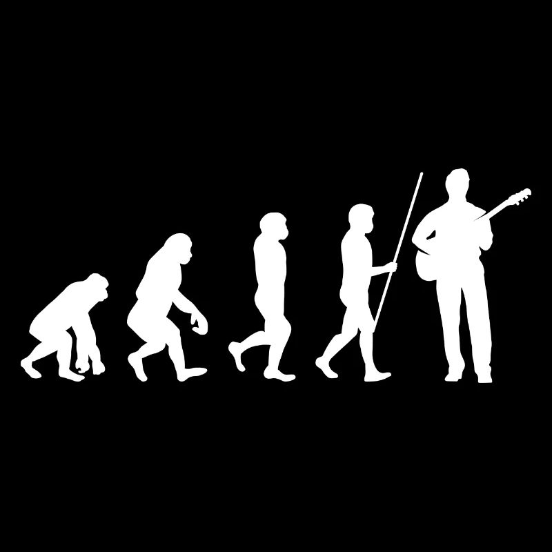Gitarre Evolution Gitarrist Musiker Guitar