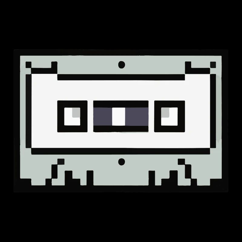 Cassette Idée cadeau rétro pixélisée
