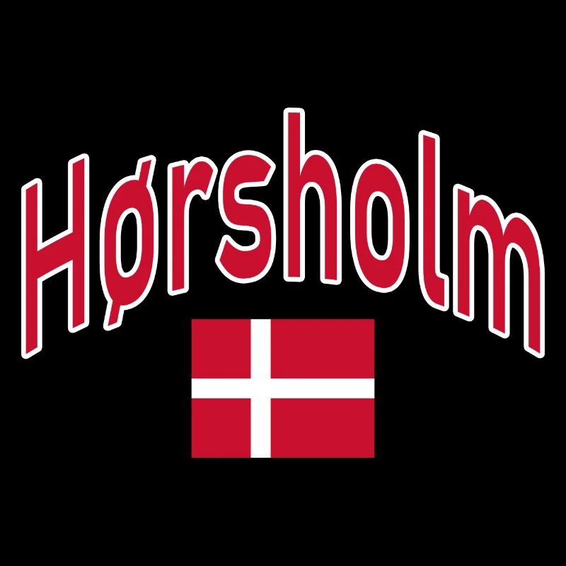 Drapeau de Hørsholm Danemark