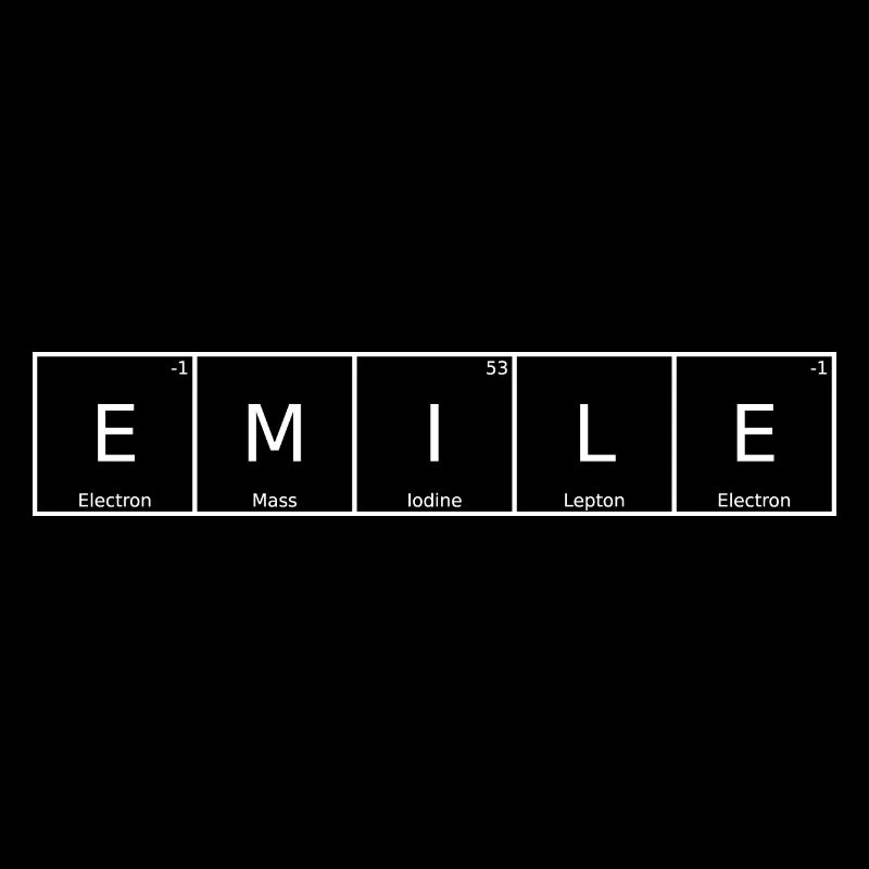 Emile Name First Name Chemistry Periodic Table Elements