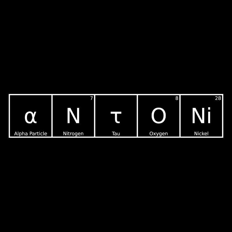Antoni Name First Name Chemistry Periodic Table Elements