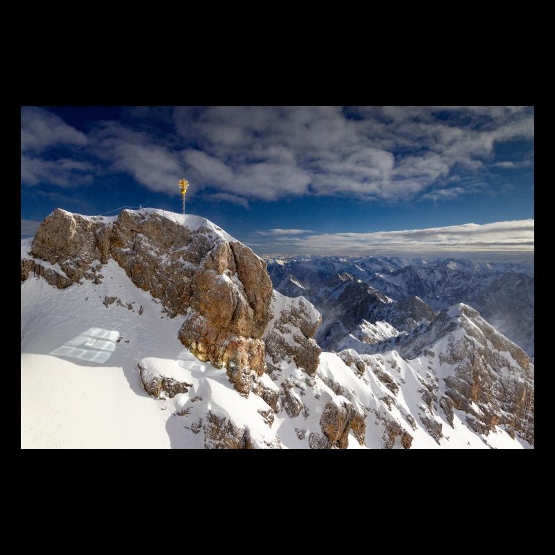 Zugspitze summit cross