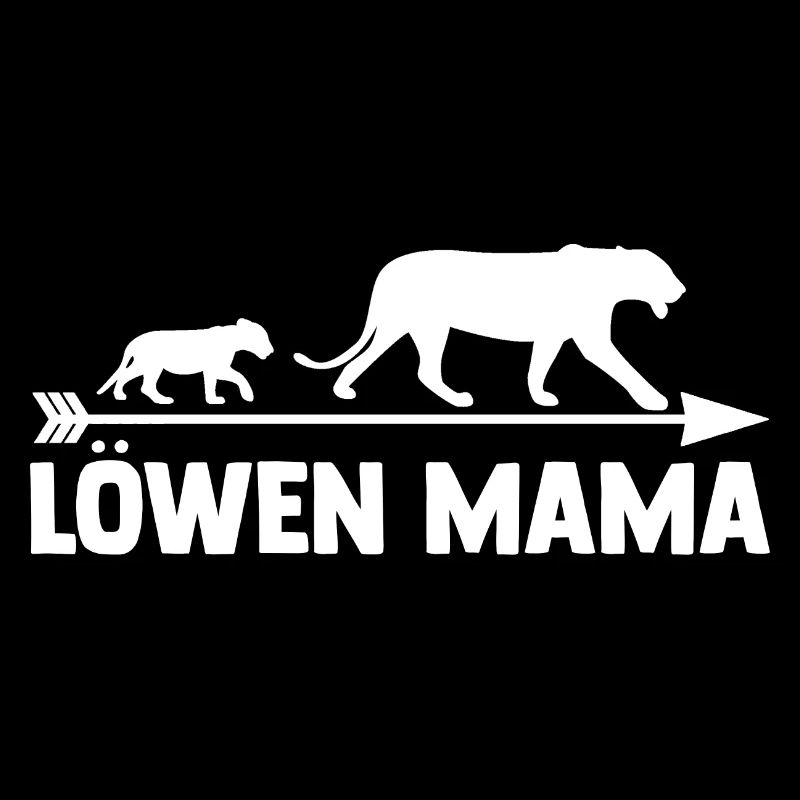 Mutter Löwen Mama