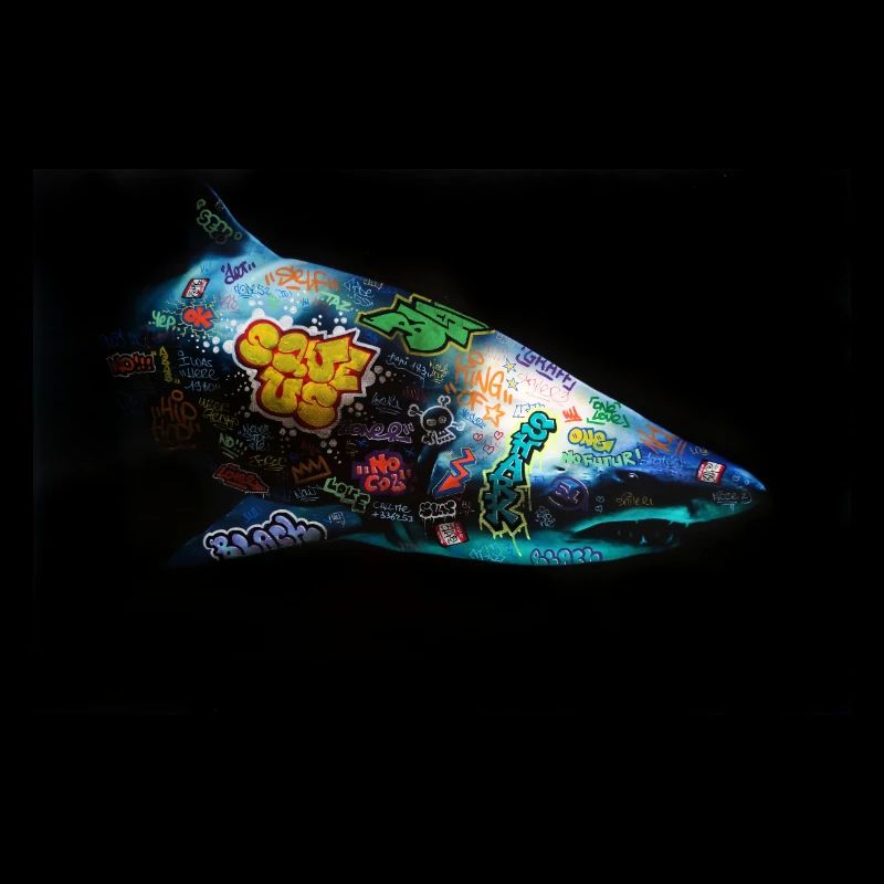 Graffiti Requin by Blach®
