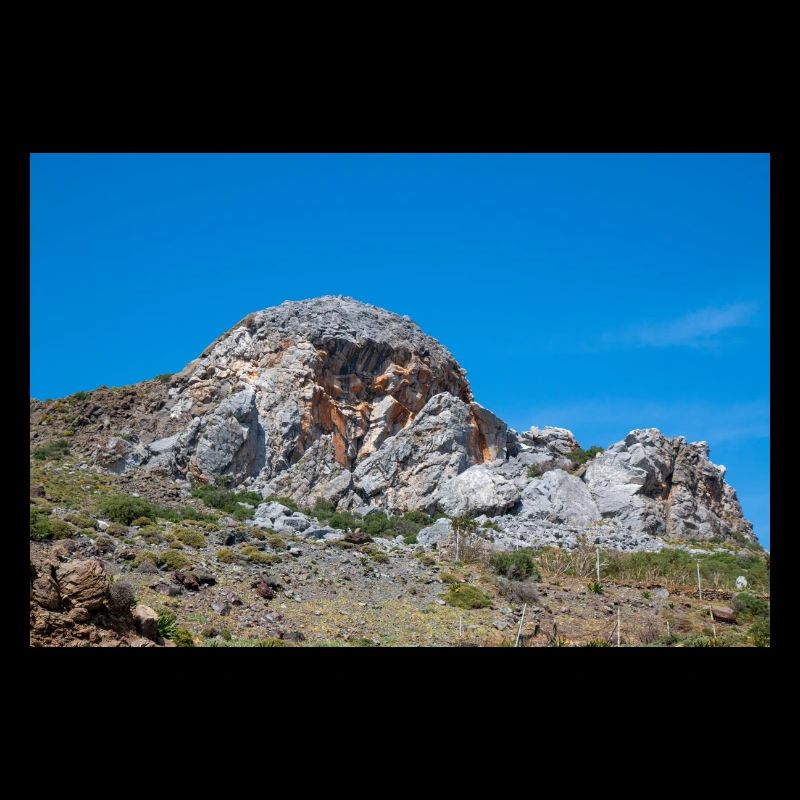 Rock formation at the coastlineTherma Springs
