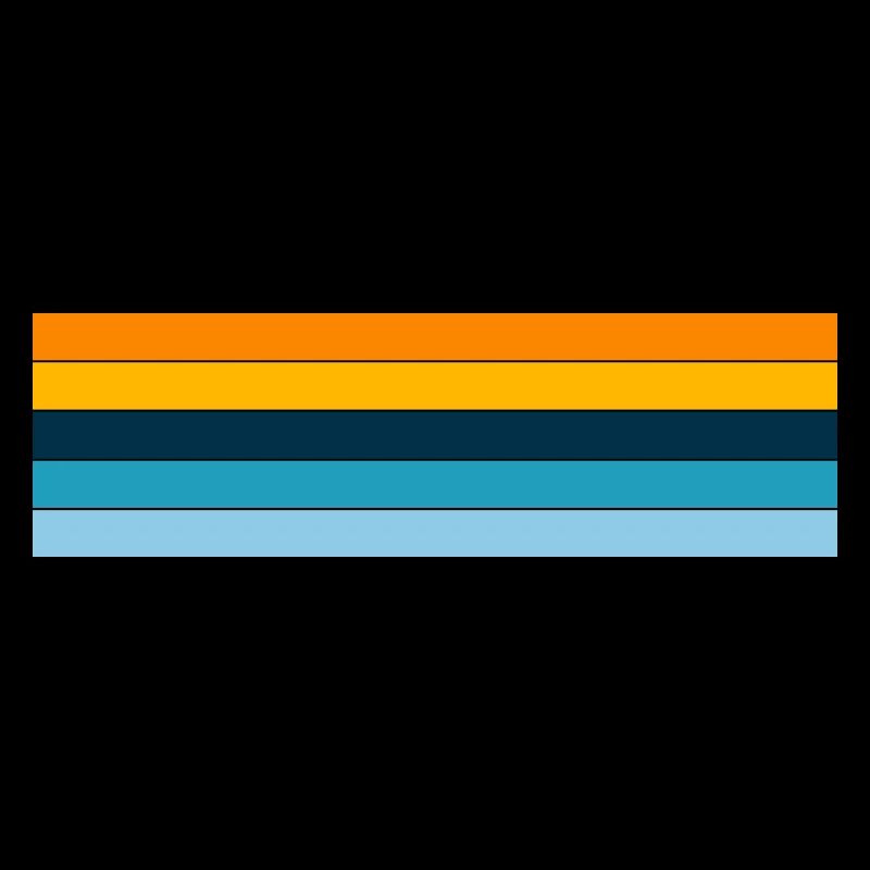 Retro stripe design in vintage colors