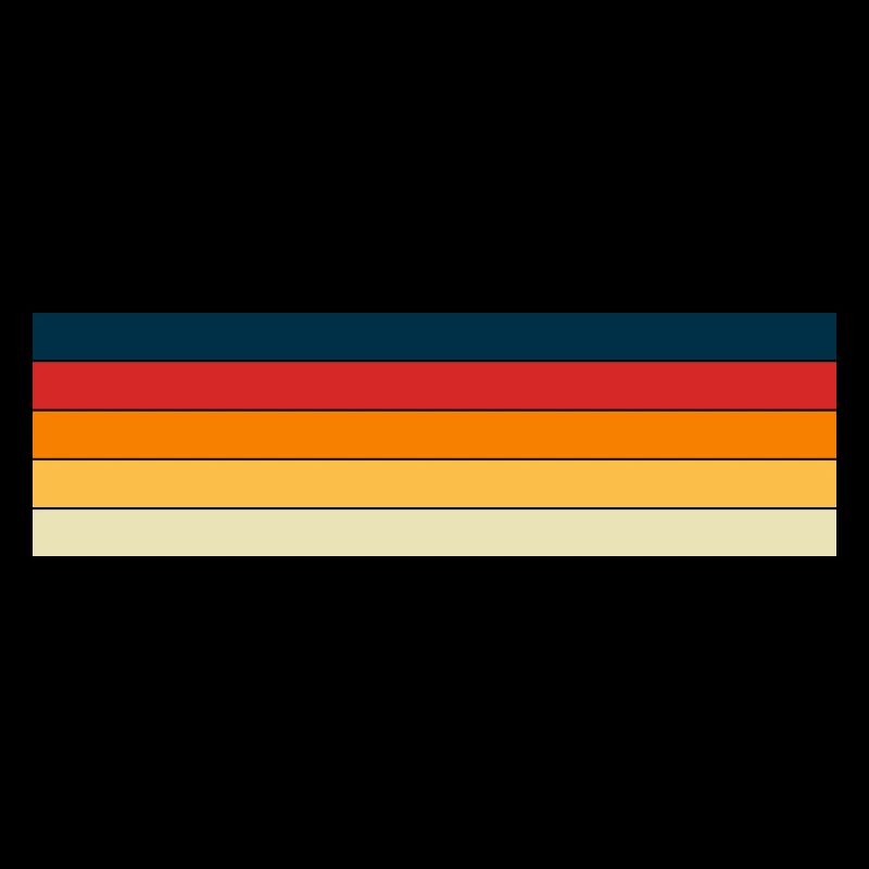 Retro stripe design in vintage colors