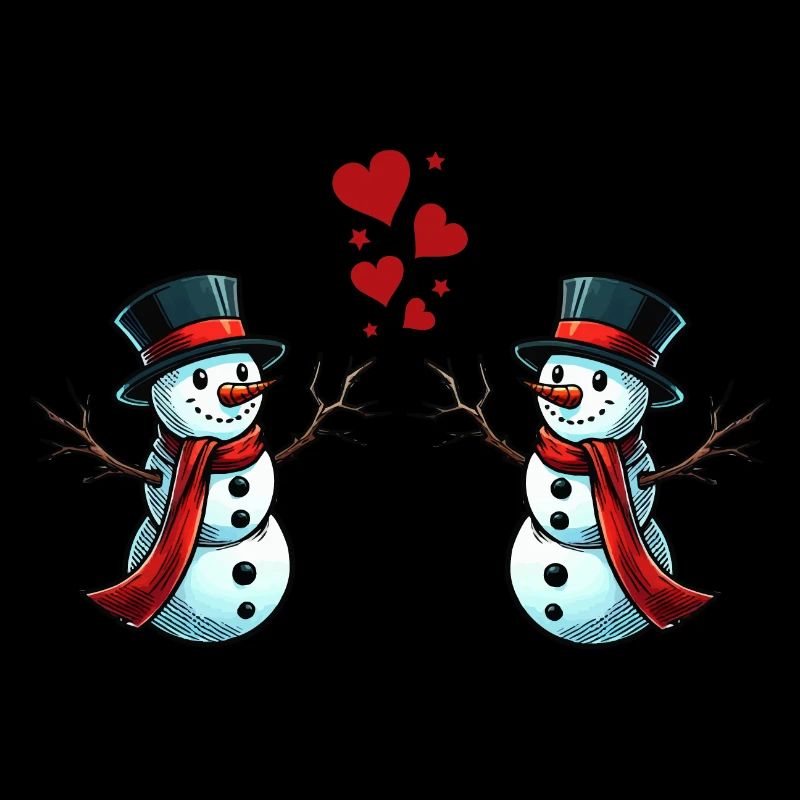 Snowman Love
