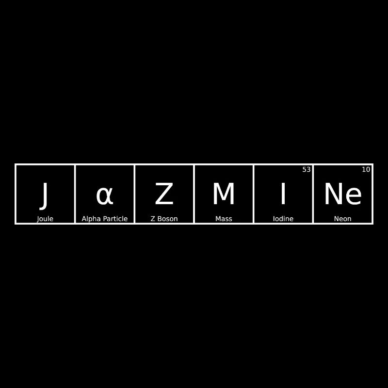 Jazmine Surname First Name Chemistry Periodic Table Element