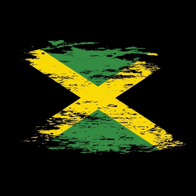 Drapeau de la Jamaïque utilisé