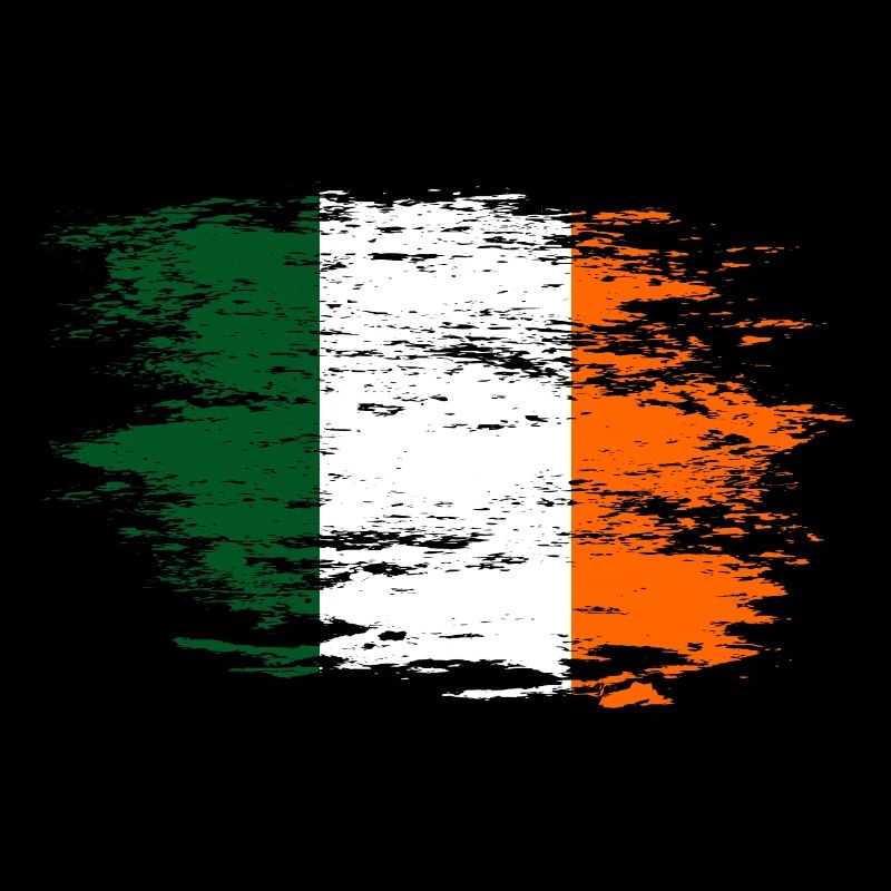 Drapeau de l’Irlande utilisé