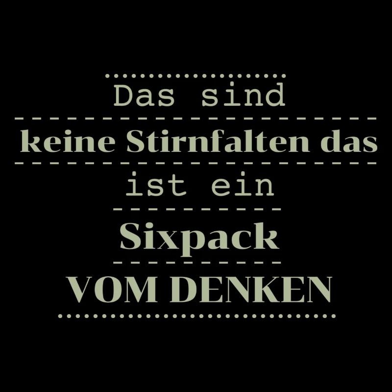 witziger spruch sixpack
