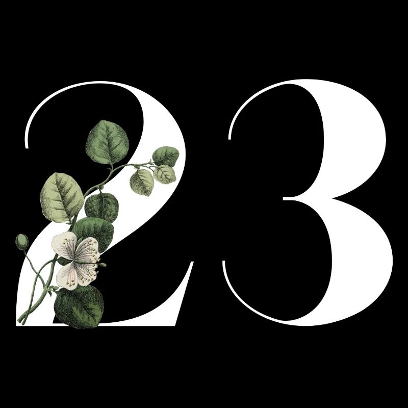 Nummer 23 Blumengrün -23. Blumengeburtstag
