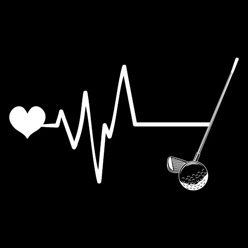 Golf Sport Pulse Heartbeat
