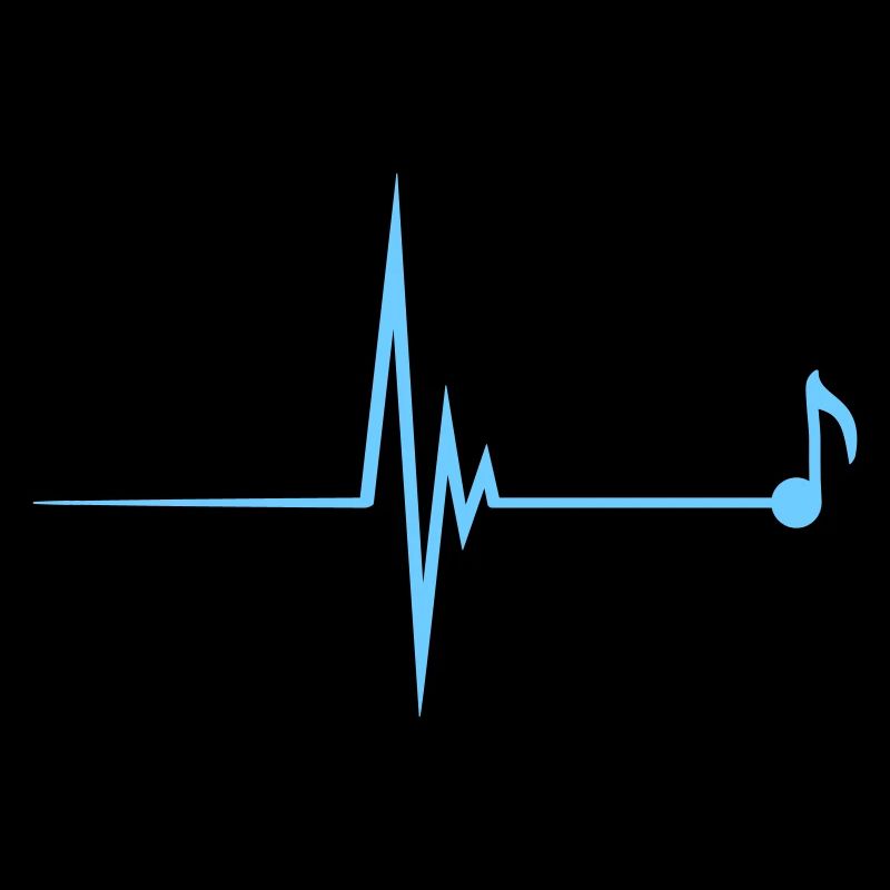 Music Music Note Pulse Frequency Note Heartbeat