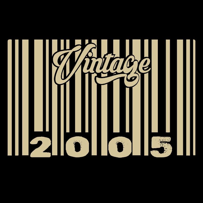 vintage 2005 Code barre 2005: Année 2025.