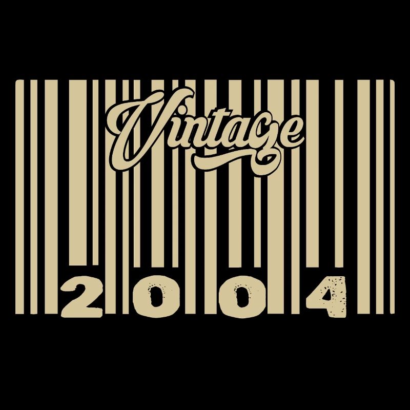 vintage 2004 Barcode 2004: Year 2025.