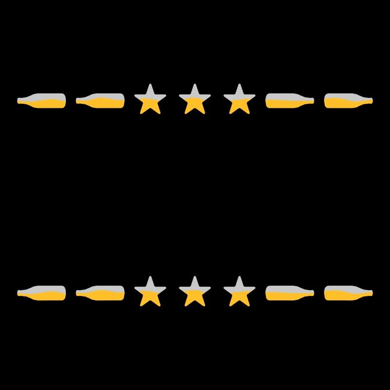 Bouteilles de bière text frame