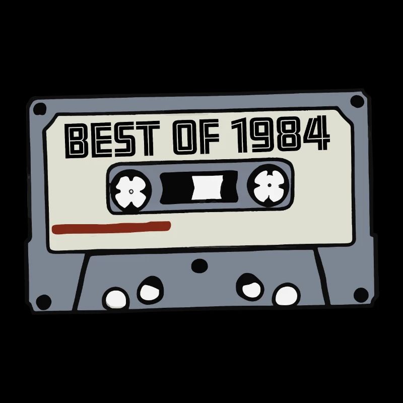Best of 1984 - Geburtstag Retro Geschenkidee