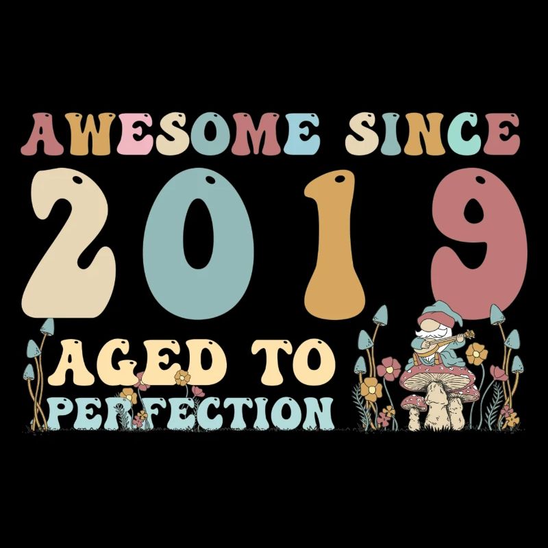 Awesome since 2019 - 4th Birthday - 2023 Groovy